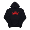 Corteiz Alcatraz Hoodie Black Red