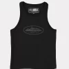 Corteiz Womens Guerillaz Tank Top Triple Black