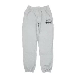 Corteiz 4Starz Alcatraz Sweatpants Gray