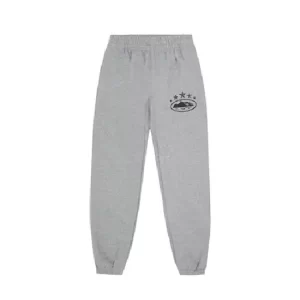 Corteiz 5 Starz Alcatraz Sweatpants Grey