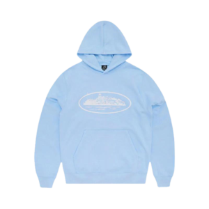 Corteiz Alcatraz Hoodie Blue