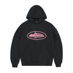 Corteiz Alcatraz Hoodie Black/Pink