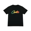 Corteiz Allstarz Gradient Carni T-Shirt Black