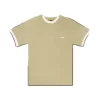 Corteiz Allstarz Ribbed T-Shirt In Light Khaki