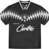 Corteiz Club RTW Football T-Shirt Black