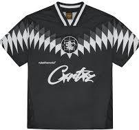 Corteiz Club RTW Football T-Shirt Black