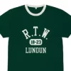 Corteiz College Ringer T-Shirt Forest Green