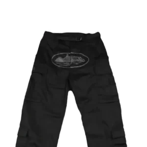 Corteiz Guerillaz Cargos Triple Black