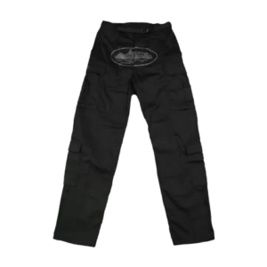 Corteiz Guerillaz Cargos Triple Black